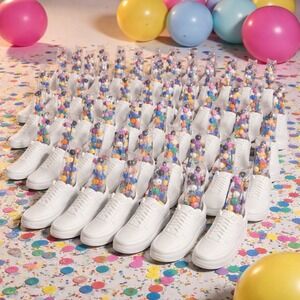 50-Pack DIY Sneaker Paint Kit & Planter – Bulk Party & Event Craft Set